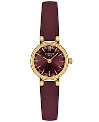 Tissot Women's Round Gold Stainless Steel Watch 19.5mm