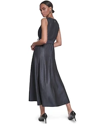 Karl Lagerfeld Paris Women's Denim Midi Dress