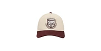 Harry Potter Men's Hogwarts Castle White Polywool A-Frame Baseball Hat