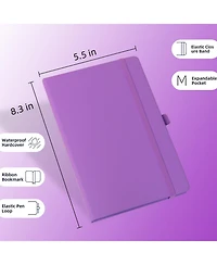 Gnuadz A5 College Ruled Hardcover Journal Notebook
