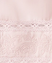 Mango Women's Lace Detail Pajama Shorts