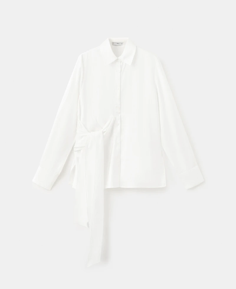 Mango Women's Side Knot Shirt