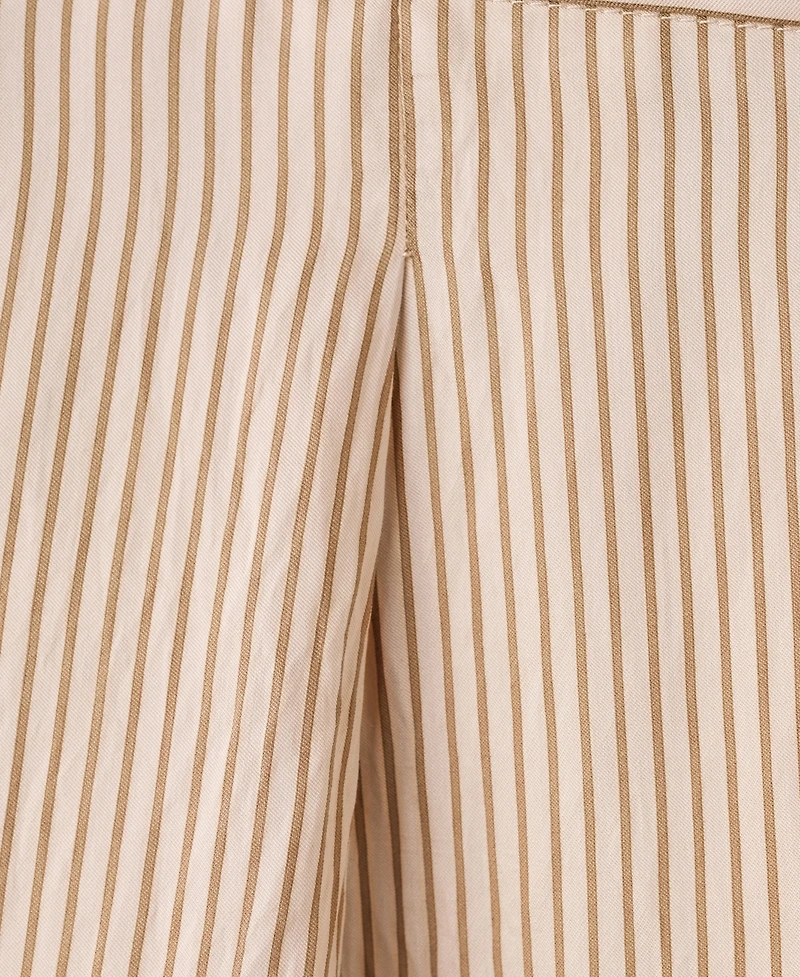 Mango Women's Striped Lyocell Pants