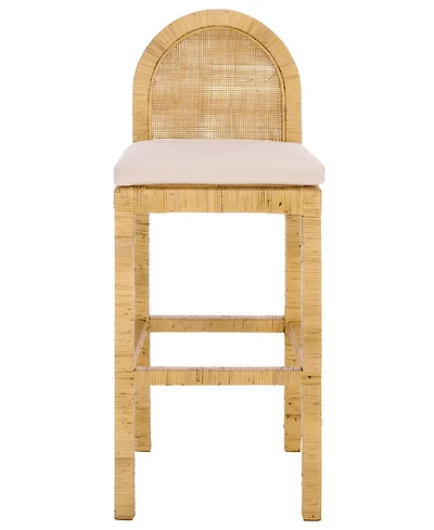 Safavieh Tojo Cane Round Back Bar Stool
