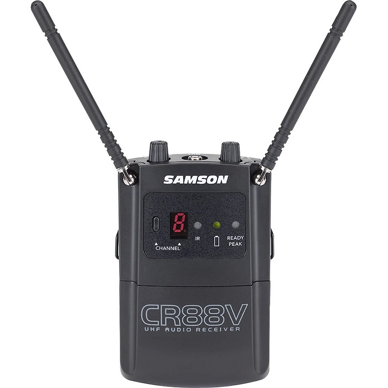 Samson Concert 88 Camera Frequency-Agile Uhf Wireless Lavalier Microphone System, D: 542 to 566 MHz