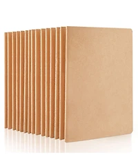Gnuadz Unlined Paper Notebooks Blank Journal Sketchbook