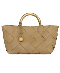 Rebecca Minkoff Frankie Woven Medium Tote Handbag