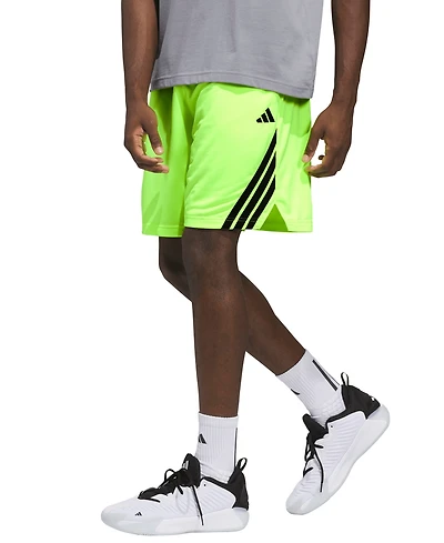adidas Men's Three-Stripes Legends Basketball Shorts 9"