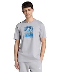 adidas Men's Summer Slides Relax Graphic T-Shirt