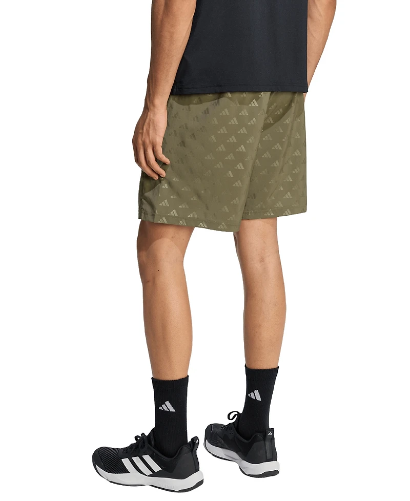 adidas Men's Workout Essentials Brandlove Woven Shorts