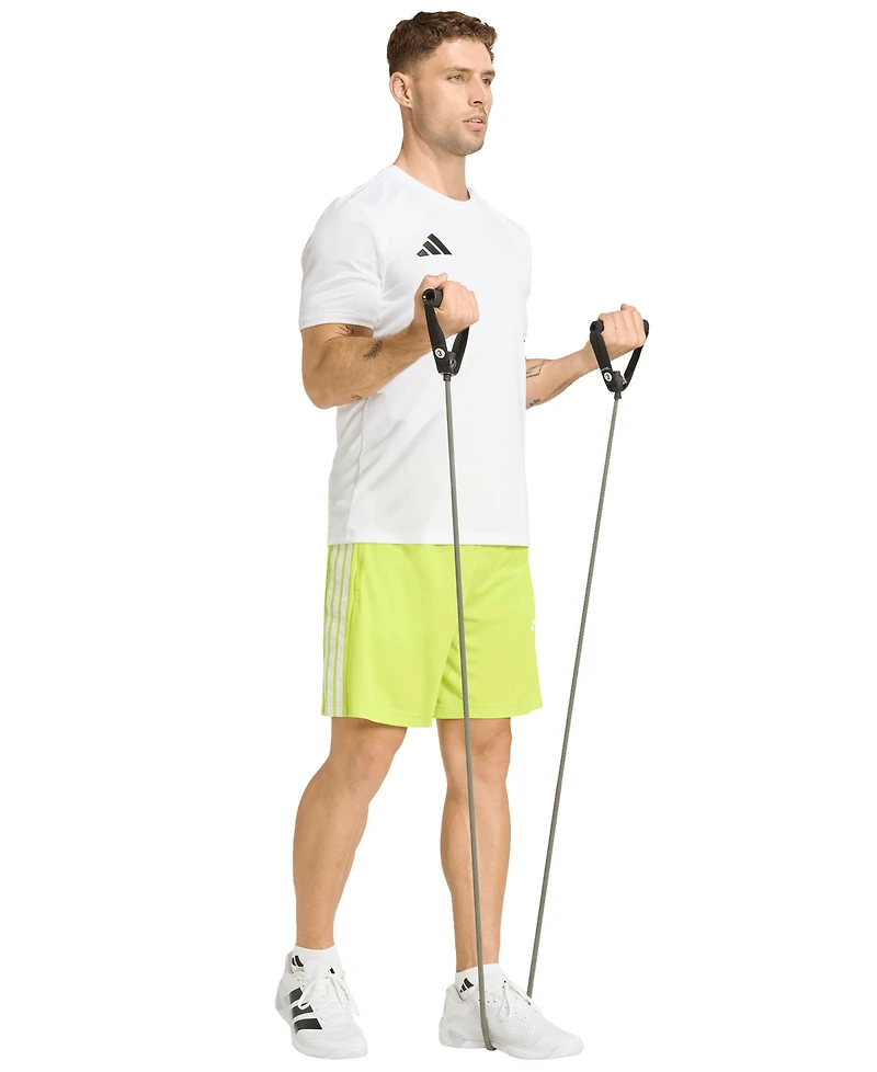 adidas Men's Workout Essentials Three-Stripes Train Shorts
