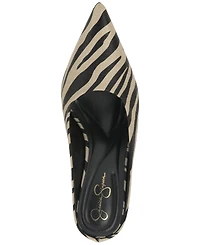 Jessica Simpson Women's Wilix Pointed Toe High-Heel Dress Mules