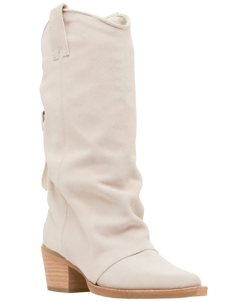 Steve Madden Women's Aldora Western Slouch Boots