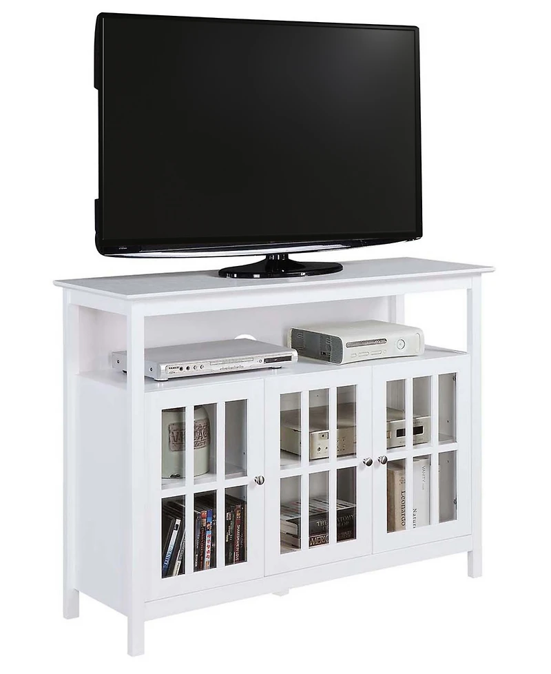 Convenience Concepts 47.75" Big Sur Deluxe Tv Stand with Cabinets and Shelf