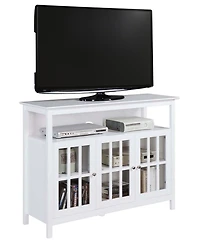 Convenience Concepts 47.75" Big Sur Deluxe Tv Stand with Cabinets and Shelf