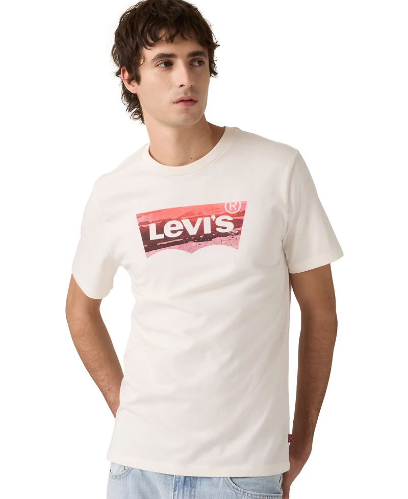 Levi's Men's Graphic Logo Batwing Short Sleeve T-shirt