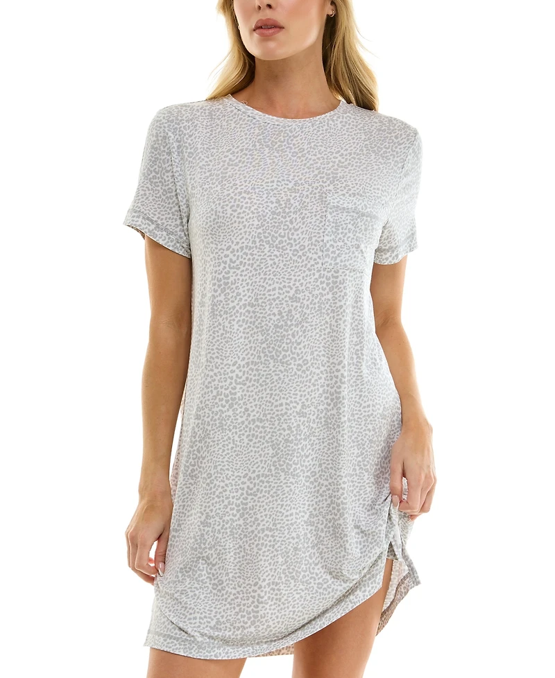 Sincerely Jules Women's Short-Sleeve Crewneck Sleep Shirt