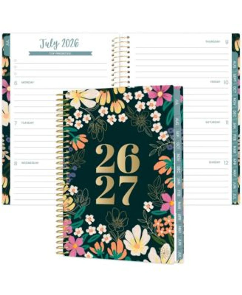 Gnuadz Blooming Wildly 2026 27 Pocket Planner 13 Month
