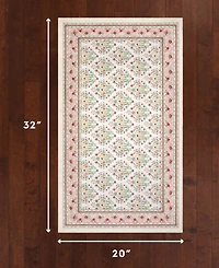 Laura Ashley Printed Chenille Deaney Accent Rug, 20"x 32"