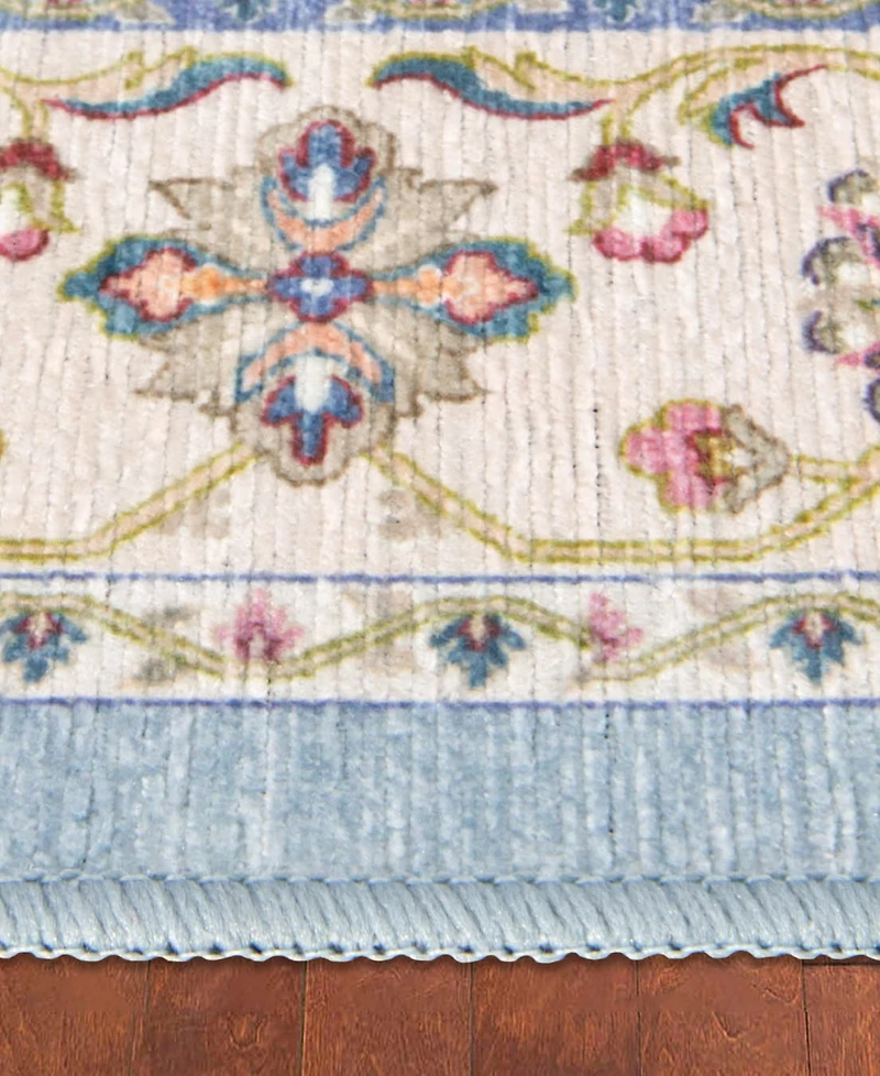 Laura Ashley Printed Chenille Chatsworth Runner Rug, 24" x 72"