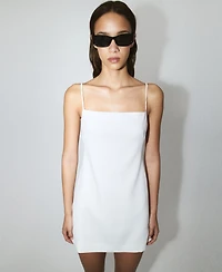 Mango Women's Side Slits Short Dress