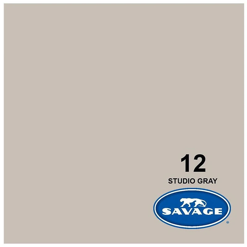 Savage Widetone Seamless Background Paper, 86" wide x 36' Studio #12