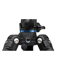 Benro Go Plus FGP28A 4-Section Aluminum Travel Tripod with Integrated Monopod, 65.2" Maximum Height