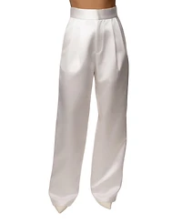 Jluxlabel Women's City Nights Satin Trouser