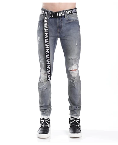 Hvman Chosen To Prevail x Cult Strat Super Skinny fit jean