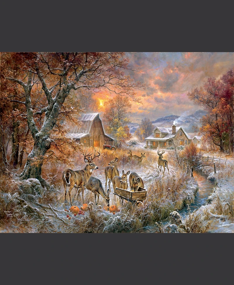 SunsOut Deer Pantry 1000 piece Jigsaw Puzzle for Adults Large Pieces