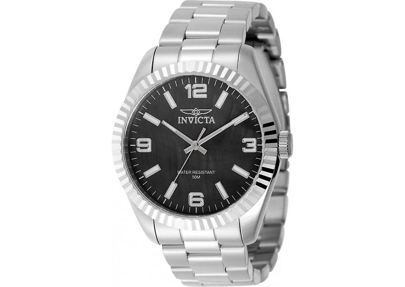 Invicta Men's 50129 Specialty Quartz PC21 Black Dial Watch