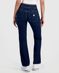 Guess Women's Shape Up Mid-Rise Straight-Leg Jeans