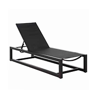 Augusta Home Jordan Aluminum Chaise Lounge