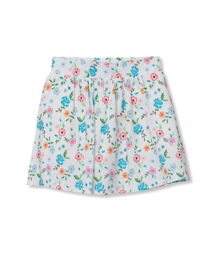 Lands' End Girls Smocked Skort
