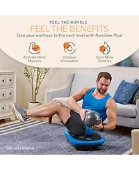 LifePro Rumblex Plus 4D Vibration Plate – Triple Motor Oscillation & 3D/4D Motion for Weight Loss