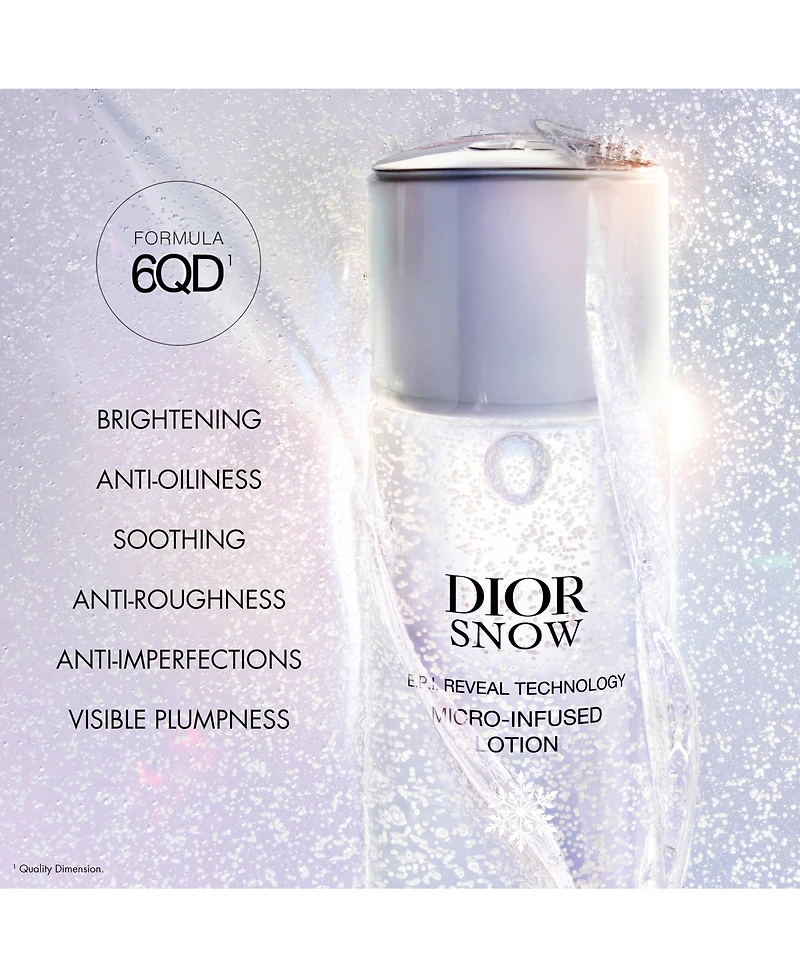 Dior Snow Face and Neck Micro-Infused Lotion, 6 oz.