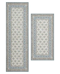 Laura Ashley Imagine Printed Chenille 2-Pc. Runner Rug Set