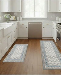 Laura Ashley Imagine Printed Chenille 2-Pc. Runner Rug Set