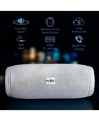 Pursonic Peak Wireless Speaker and Pursonic Waterproof Wireless Speaker Bundle - 360degree(s) Hi-Res Sound Anywhere, Anytime