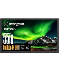 Westinghouse 55" 4K Outdoor Tv, 700+ Nits Bright Display, Anti-Glare, Xumo Smart Tv, Weather-Resistant