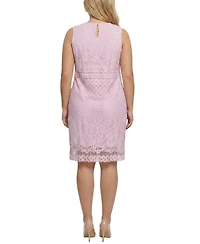 Ny Collection Plus Sleeveless Lace Dress