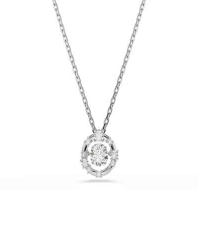 Swarovski Rhodium-Plated Starlit Sky Pendant Necklace