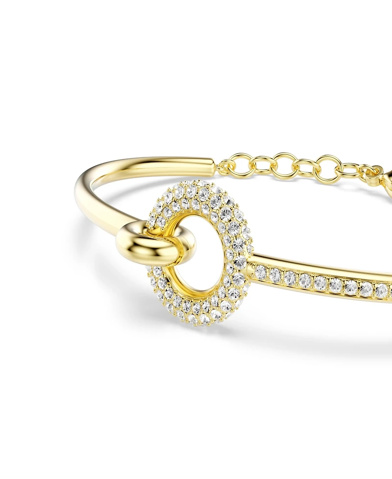 Swarovski Gold-Tone Plated Stars Inspired Link Bracelet