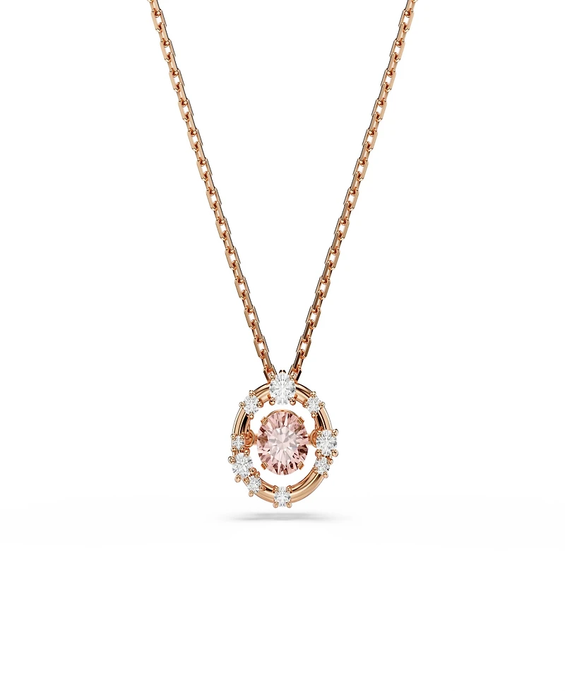Swarovski Rose Gold-Tone Plated Constella Pendant Necklace
