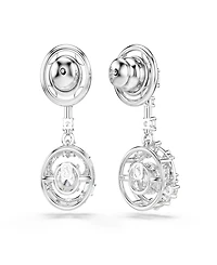 Swarovski Rhodium-Plated Dancing Stone Earrings