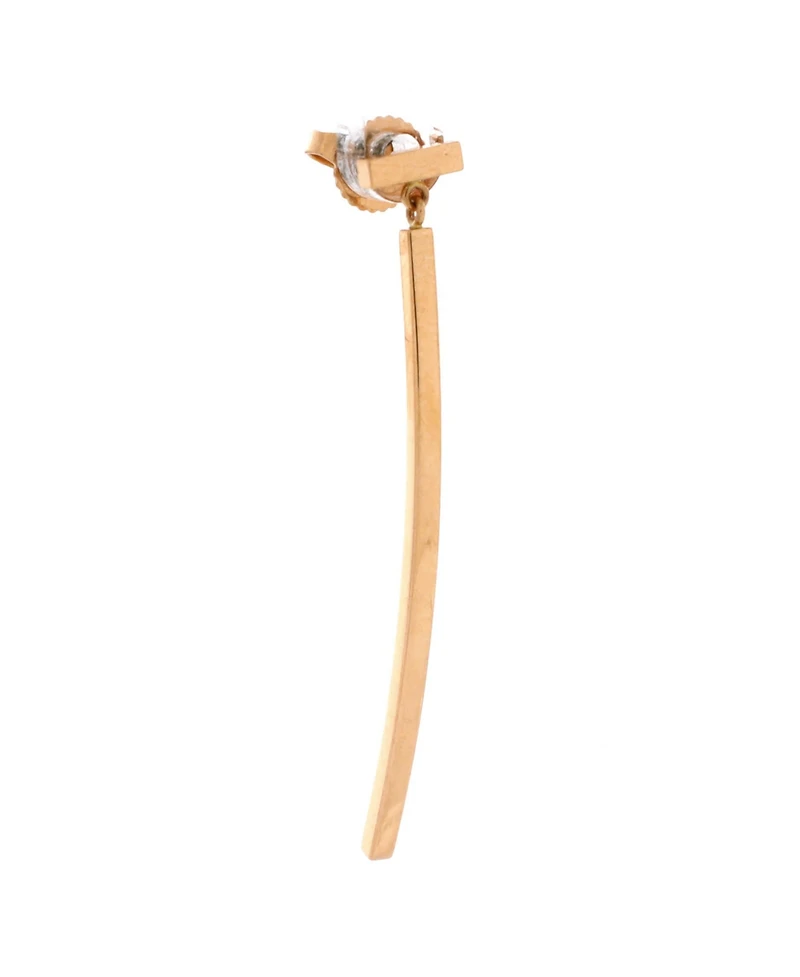 Pre-Owned Tiffany and Co T Wire Bar Earrings