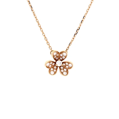 Pre-Owned Van Cleef & Arpels Frivole Pendant Necklace