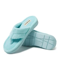 Dearfoams Women's Wrenley Terry Thong Slippers