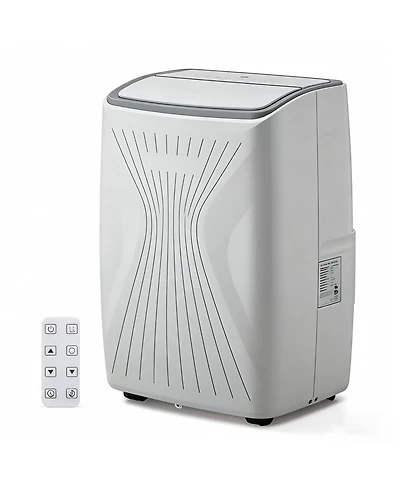 Xo 14,000 Btu Portable Ac, 5-in-1 Cooling, Dehumidifier, Fan, Auto and Sleep, Remote