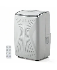 Xo 14,000 Btu Portable Ac, 5-in-1 Cooling, Dehumidifier, Fan, Auto and Sleep, Remote